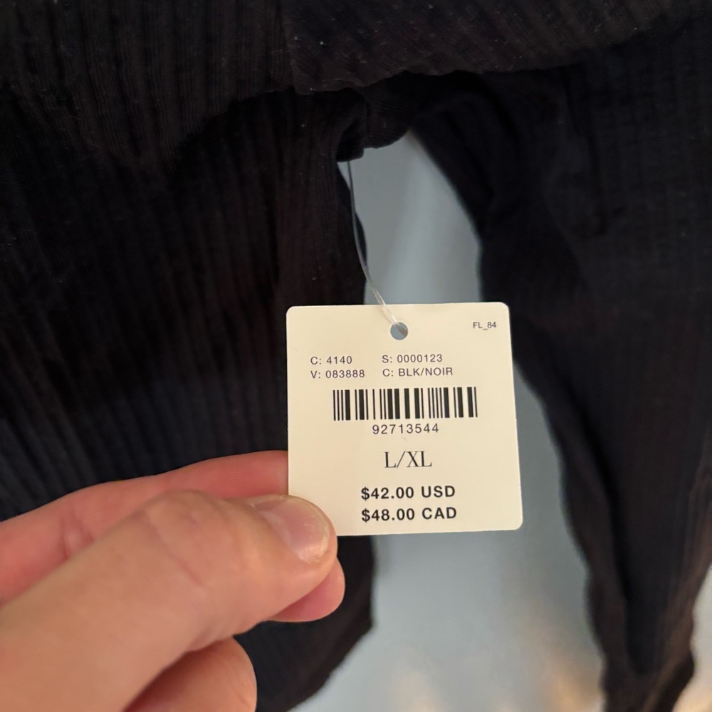 Anthropologie | Size L | Ribbed Cropped Long Sleeve Top - Picture 4 of 7